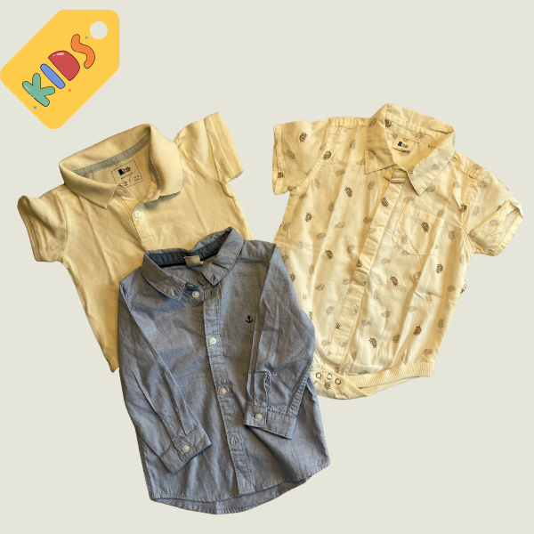 Camisas PACK X 3