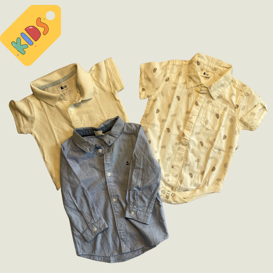 Camisas PACK X 3