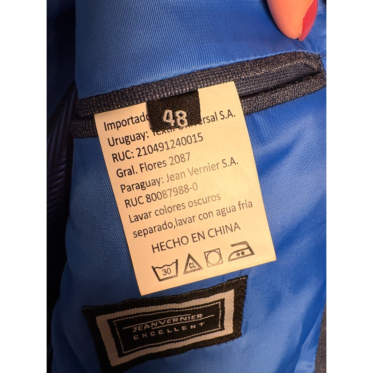 Saco JEAN VERNIER